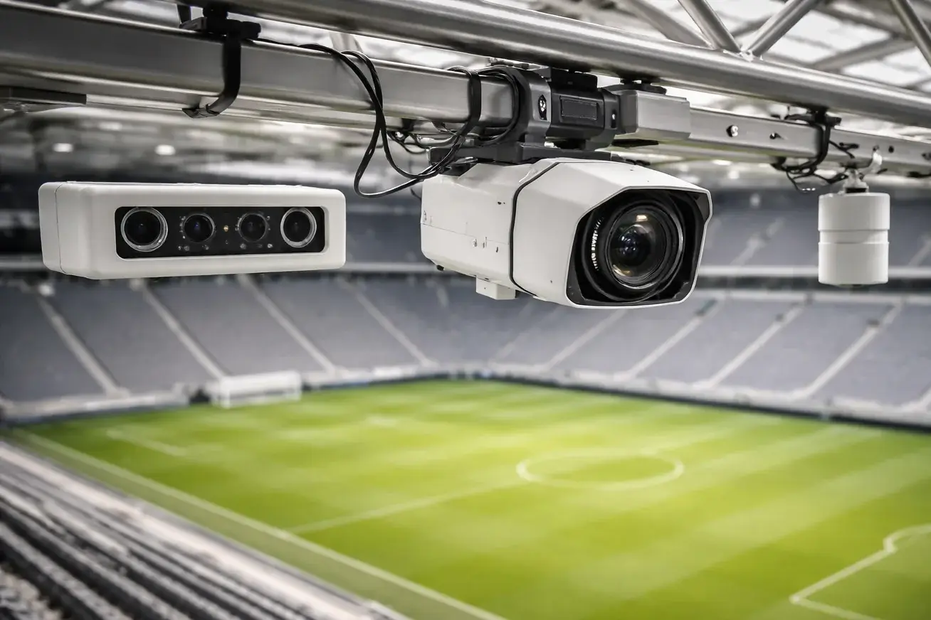 Moderne Tracking-Technologie im Fußballstadion