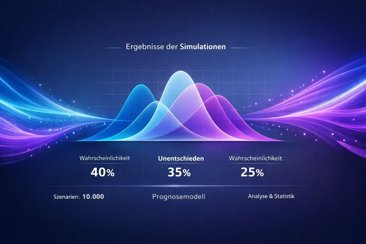 Visualisierung von Spielsimulationen mit Wahrscheinlichkeitsverteilungen