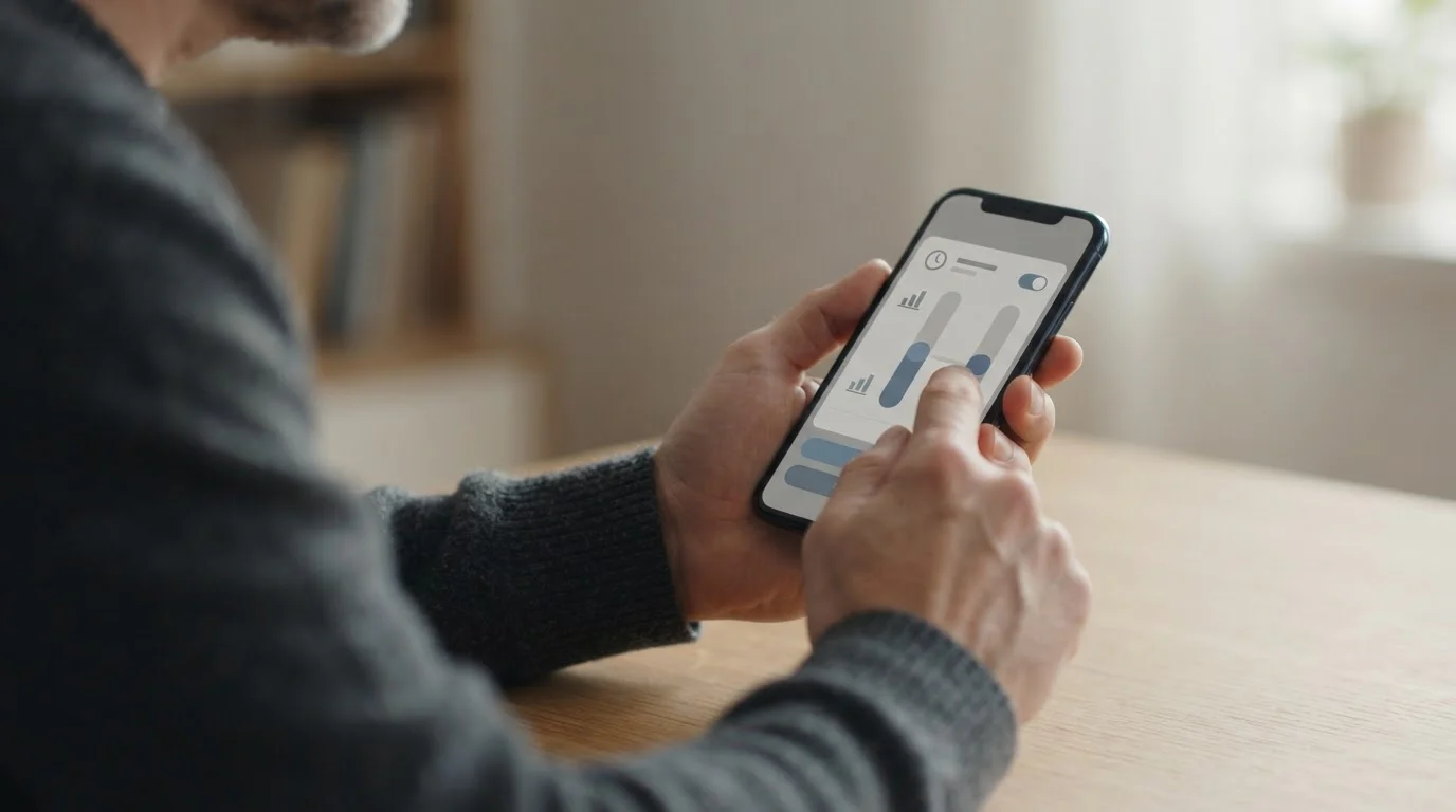 Einstellung von Limits für verantwortungsvolles Wetten am Smartphone